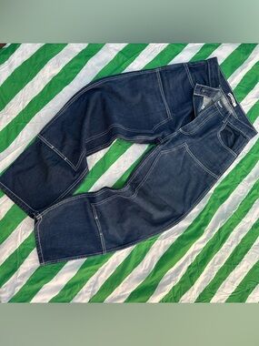 RUDY JUDE utility jeans indigo denim size 2